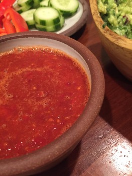 Red Taquería Style Salsa – Chile de Arbol