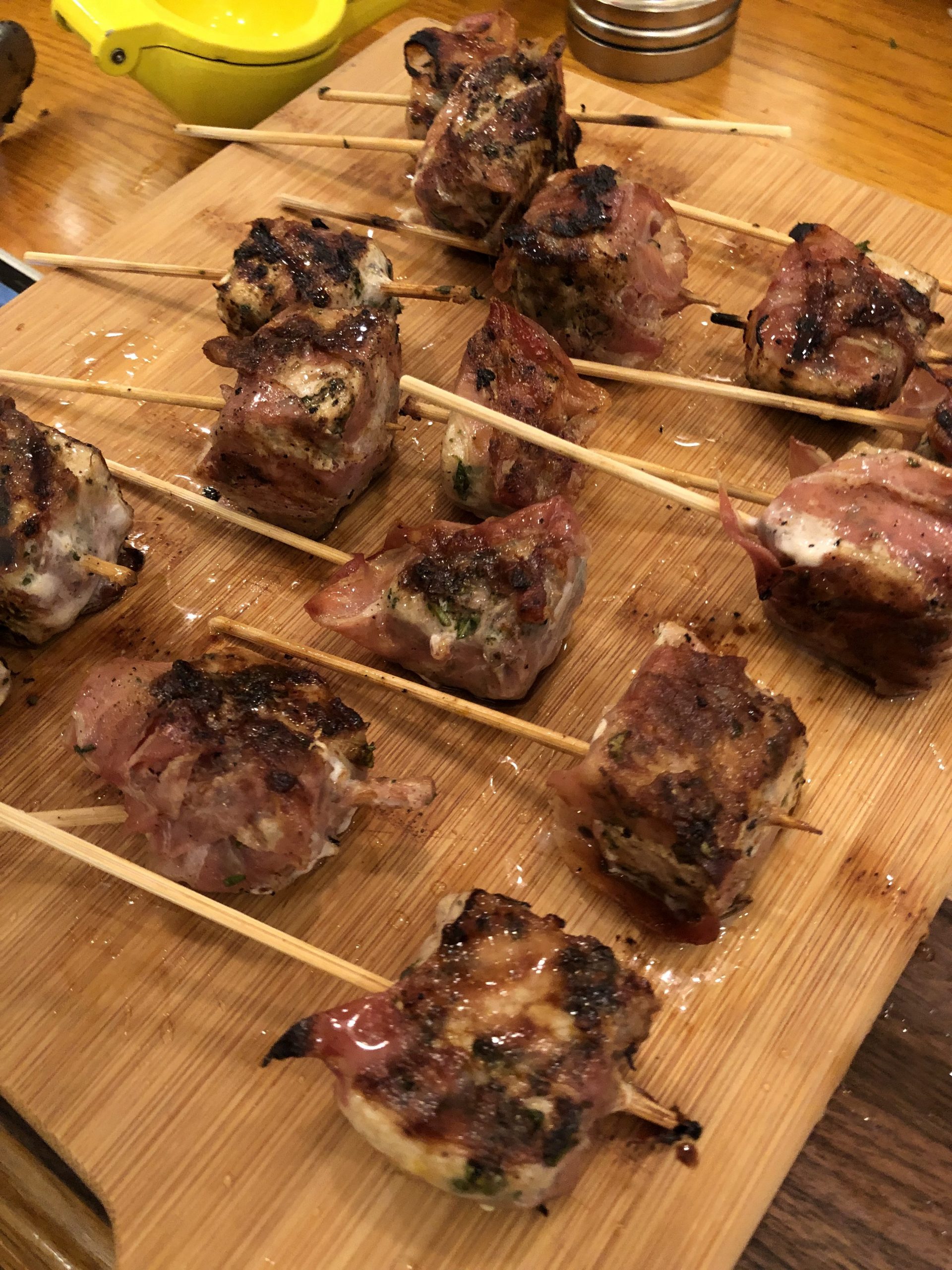 Rosemary-Skewered Swordfish Kebabs Recipe